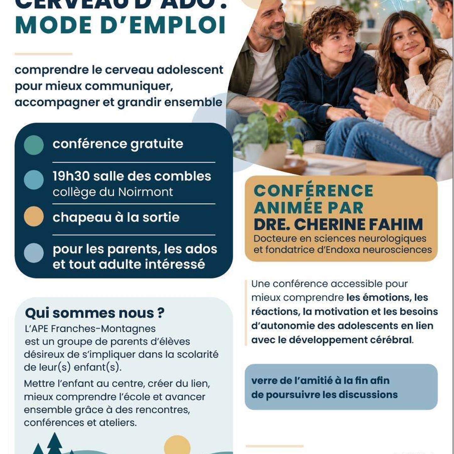 5 nov. Cerveau d'ado : mode d'emploi