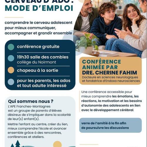 5 nov. Cerveau d'ado : mode d'emploi